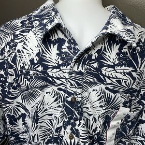 Men’s Goodfellas Hawain Everyday knit button up